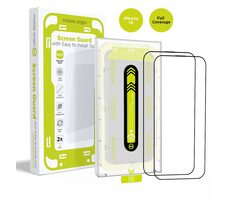 Mobile Origin Screen Guard ochranné sklo pre Apple iPhone 16 s aplikátorom čierna