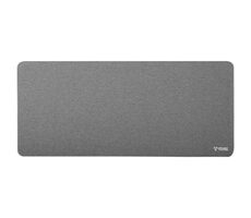 YENKEE YPM 9040GY Office XXL šedá / kancelárska podložka pod myš a klávesnicu / 900 x 400 x 4 mm