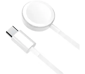YENKEE YCW Apple WATCH 01 USB-C biela / Nabíjací kábel pre Apple Watch / 5W / 1 m