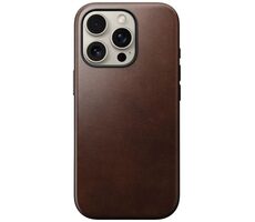 Nomad Modern Leather Case Kožený kryt pre Apple iPhone 16 Pre hnedá