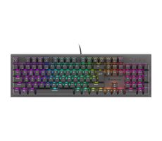 Genesis Thor 303 RGB čierna / herná tichá klávesnica / USB