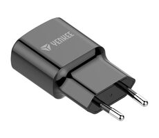 YENKEE YAC 4600 Lightning čierna / Nabíjačka / USB-A / 12W / 2.4A / kábel lightning 1 m
