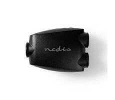 Nedis Adaptér Toslink (F) - 2x Toslink (F) čierna 