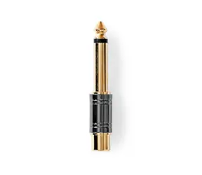 Nedis Mono audio adaptér jack 6.35 mm (M) - RCA (F) / pozlátený 