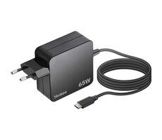 YENKEE YAU C65 čierna / Nabíjačka / USB-C / 65W / 1.8 m 