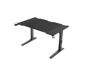 Genesis Holm Modular 120 RGB / Herný stôl / čierny / D: 120cm / Š: 75cm / V: 70-90cm