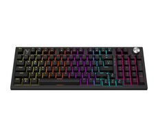YENKEE YKB 3510US APEX čierna / herná klávesnica / mechanická / Outemu Red / RNBW / USB-C / 1.8 m / US Layout