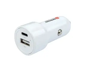 SKROSS USB A+C nabíjací autoadaptér Dual Car Charger / 65W PD