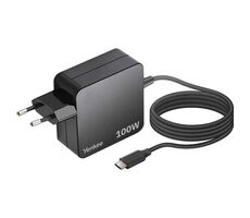 YENKEE YAU C100 čierna / Nabíjačka / USB-C / 100W / 1.8 m