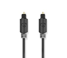 Nedis Optický audio kábel TosLink (M) - TosLink (M) 2.00 m čierna