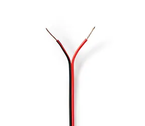 Nedis Repro kábel 2x 0.50 mm2 čierna-červená