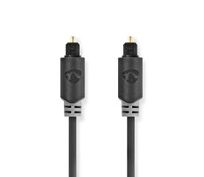 Nedis Optický audio kábel TosLink (M) - TosLink (M) 5.00 m antracit 
