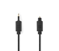Nedis Optický audio kábel TosLink (M) - Mini-Toslink (M) 1.00 m čierna 