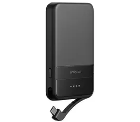 EcoFLow Rapid Magnetic Power Bank 5000mAh čierna / Powerbanka / 30W / Qi2 / USB-C / Li-Co