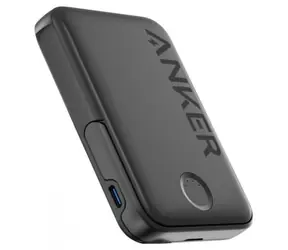 Rozbalené - Anker MagGo 5.000 mAh čierna / Powerbanka / 1x USB-C / 7.5W / rozbalené