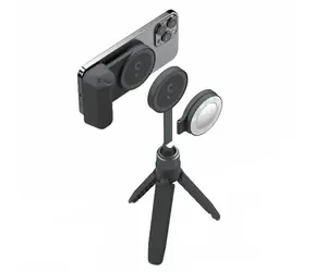 ShiftCam SnapGrip Creator Kit čierna / tripod + foto adaptér + LED ring svetlo