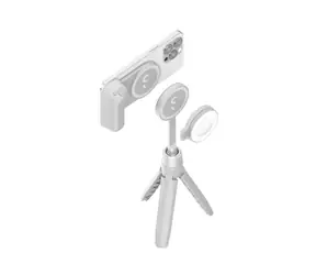 ShiftCam SnapGrip Creator Kit biela / tripod + foto adaptér + LED ring svetlo