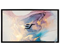ELITE SCREENS plátno v pevnom ráme 135" (342.9cm) / 16:9 / 168×299cm / zisk 1.1 / rám čierny 6cm