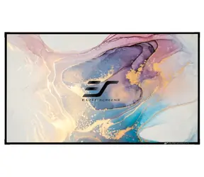 ELITE SCREENS plátno v pevnom ráme 135" (343cm) / 16:9 / 168×299cm / zisk 1.1 / CineWhite / bezrámové