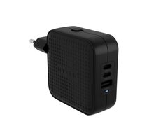 Targus HyperJuice 70W čierna / nabíjačka do siete / 2x USB-C / 1x USB-A / QC 3.0 / PD 3.0