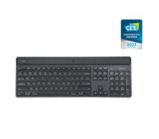 Targus AKB868FR EcoSmart čierna / Bezdrôtová klávesnica / Bluetooth 5.0 / antibakteriálna / FR