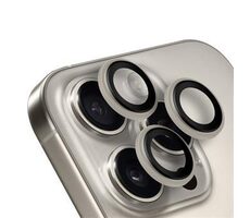 Obal:Me Ochrana Šošoviek pre Apple iPhone 16 Pro/16 Pro Max Natural Titanium