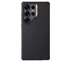 Nillkin Synthetic Fiber PRO Magnetic Zadný Kryt pre Samsung Galaxy S25 Ultra Gold