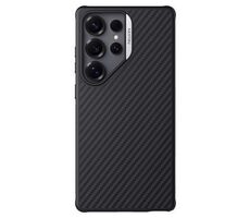 Nillkin Synthetic Fiber PRO Magnetic Zadný Kryt pre Samsung Galaxy S25 Ultra Silvery