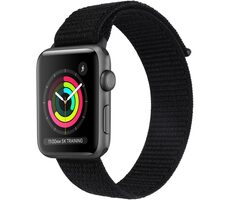 YENKEE YWB 040 AW Nylonový remienok pre Apple Watch 42 & 44 & 45 & 49 mm čierna 