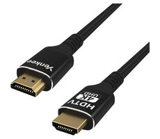 YENKEE ÝCH 115 Kábel HDMI 2.0 (M) - HDMI 2.0 (M) 1.5m čierna / 4K/60Hz  