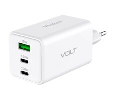 YENKEE YAC G100 VOLT 100W biela / Nabíjačka / 100W / 1x USB-A 30W / 2x USB-C 100W 