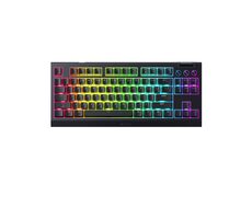 Razer BlackWidow V4 Tenkeyless HyperSpeed čierna / Herná klávesnica / mechanická / BT / spínače Razer Orange Tactile