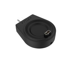 FIXED Nabíjací USB-C adaptér pre smartwatch Garmin Fenix 5/6/7/7X/8 Epix Venu 2/3/3S Vívoactive 3/4/5 čierny