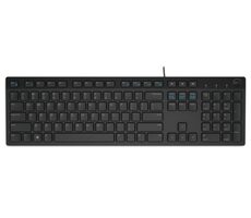 DELL KB-216 ES čierna / Multimediálna klávesnica / ES / QWERTY / USB