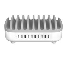 Compulocks nabíjacia dokovacia stanica biela / 10x USB 