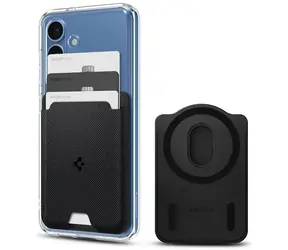 Spigen Urban Fit peňaženka s MagSafe pre Samsung Galaxy S25 čierna