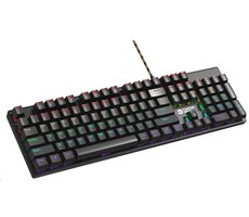 Canyon CND-SKB4-CS / herná drôtová klávesnica / mechanická / RGB / 104 kláves / CZ/SK layout  