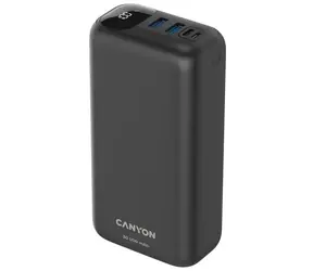 Canyon CNE-CPB301B čierna / Powerbanka / 30000mAh / QC 3.0 & PD 20W / 1x USB-C / 2x USB-A