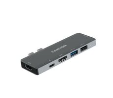 Canyon CNS-TDS05B replikáitor portov / 1xUSB-C PD 100W / 2xHDMI (4K) VGA / 3xUSB-A / SD čítačka