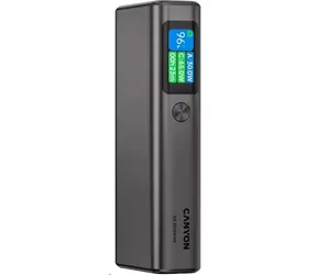 Canyon CNS-CPB230DG sivá / Powerbanka / 20000mAh / PD 130W / 2x USB-C / 1x USB-A