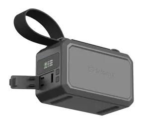 Sandberg Survivor Powerbanka čierna / 40000 mAh / PD 100W / svietidlo / 2x USB-C & 1x USB-A