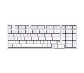 Rozbalené - VGN V98 biela / Bezdrôtová herná klávesnica / mechanická / 2.4GHz + Bluetooth / US Layout / rozbalené