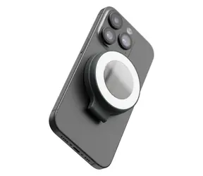 ShiftCam SnapPocket Light čierna / vreckový LED ring svetlo na telefón s držiakom