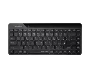 Rozbalené - A4Tech FStyler FBK22 AS čierna / Bezdrôtová klávesnica / CZ layout / Bluetooth / 2.4GHz USB-A Nano prijímač / rozbalené