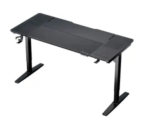 ThunderX3 LAB-X čierna / Herný elektrický nastaviteľný stôl / 170 x 75 cm / 75-120 cm / nosnosť až 80 kg
