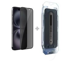 Nillkin Tvrdené Sklo 0.25mm Guardian 2.5D pre Apple iPhone 16 Black (s aplikátorom)