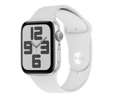 Obal:Me Silikónový Remienok pre Apple Watch 38-41mm SM White