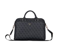 Guess PU 4G Triangle Logo Taška na Notebook 13/14/15" Black