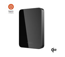 FIXED Powerbanka MagZen 10 Crystal s bezdrôtovým nabíjaním so štandardom Qi2 a podporou MagSafe 10 000 mAh čierna