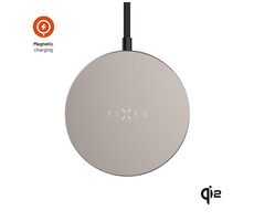 FIXED Bezdrôtová nabíjačka MagPad Slim s Qi2 podporou MagSafe 15W titánová